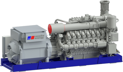 Газопоршневая электростанция MTU 16V4000L32FB
